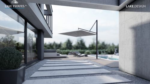 Exklusive Neubauvision für Design–Villa
